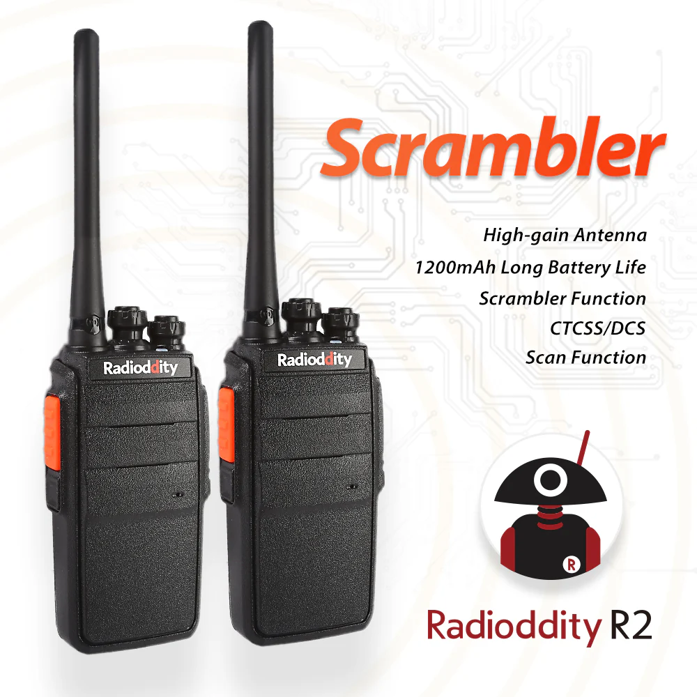 2 pcs x Radioddity R2 Two Way Radio [DISCONTINUED] - Image 3