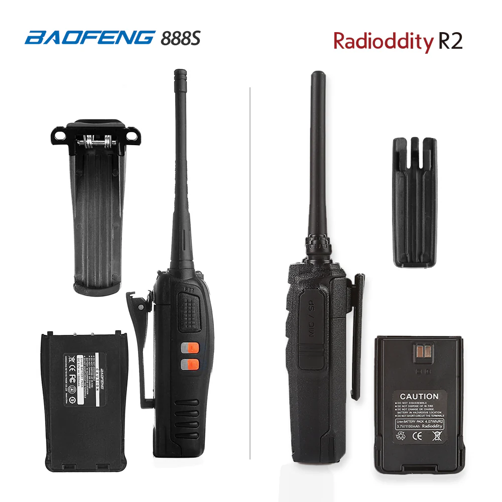 2 pcs x Radioddity R2 Two Way Radio [DISCONTINUED] - Image 9
