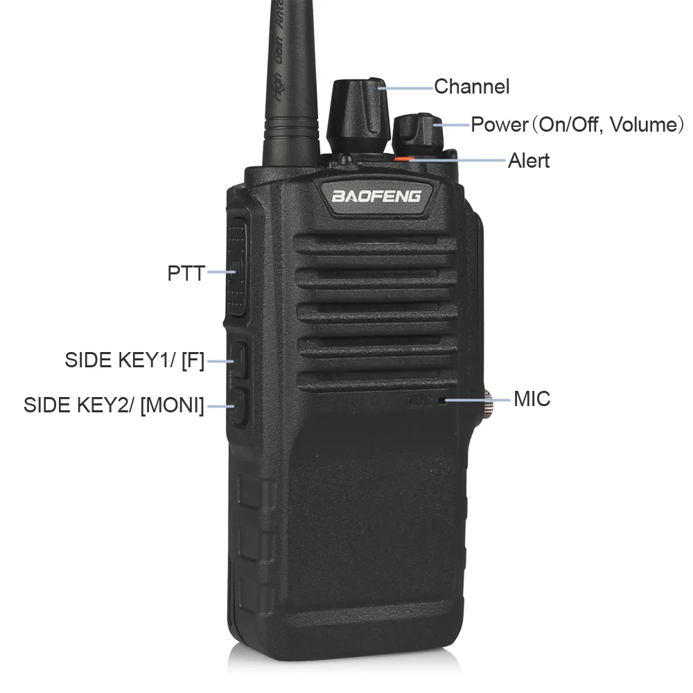 Baofeng BF-9700 [2 Pack + Cable] | UHF | 7/5/1W | Waterproof | Noise Reduction [DISCONTINUED] - Image 5