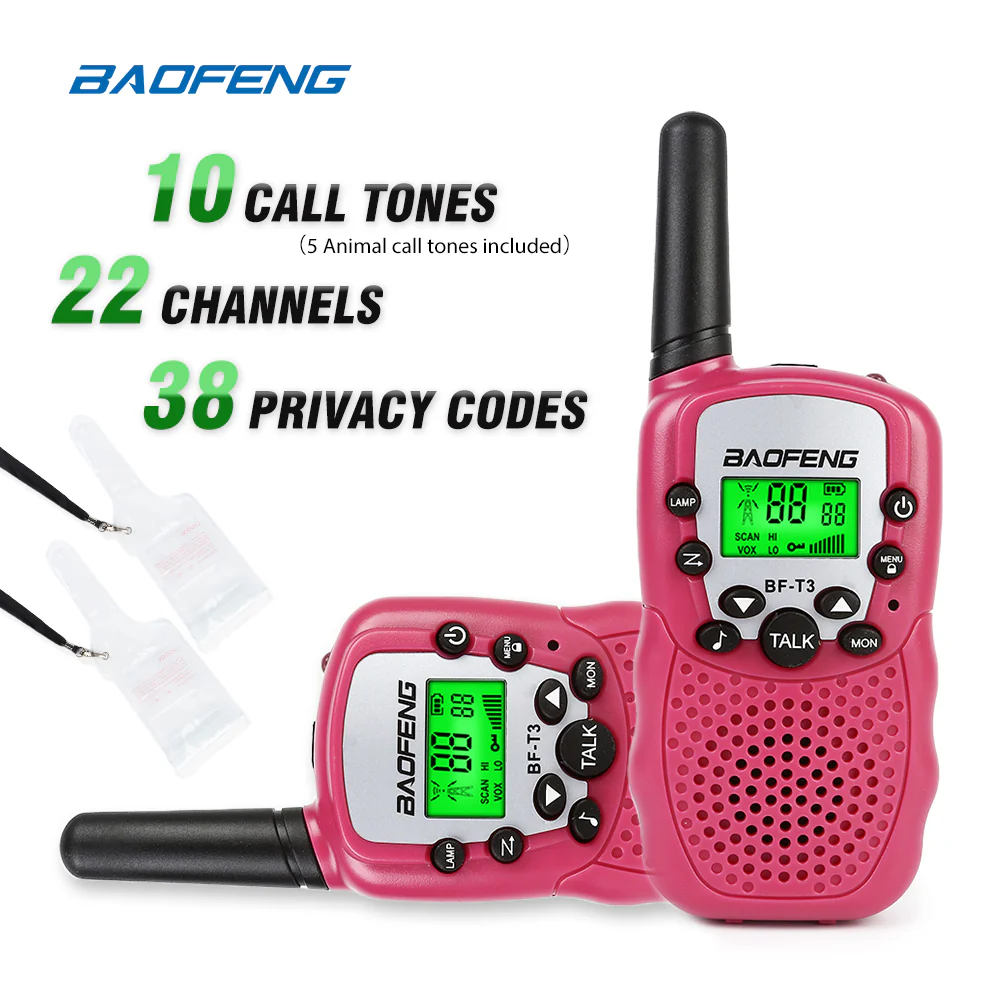 2x Baofeng T-3 Child Walkie Talkie [DISCONTINUED] - Image 3