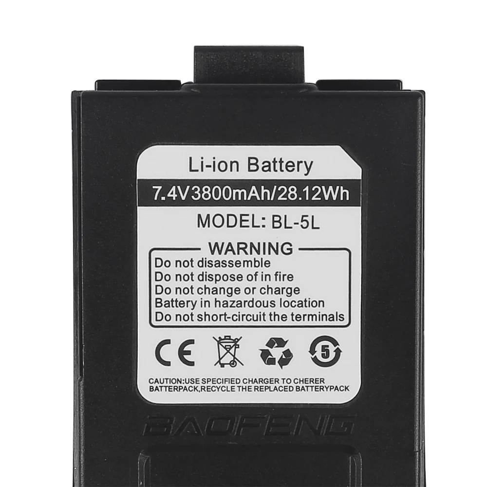 3800mAh Li-ion Battery for Baofeng GT-3 & GT-3TP - Image 4