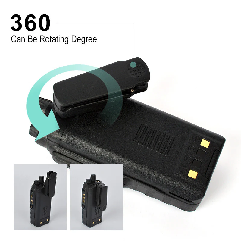 Baofeng BF-9700 [5 Pack] | UHF | 7/5/1W | Waterproof | Noise Reduction [DISCONTINUED] - Image 3