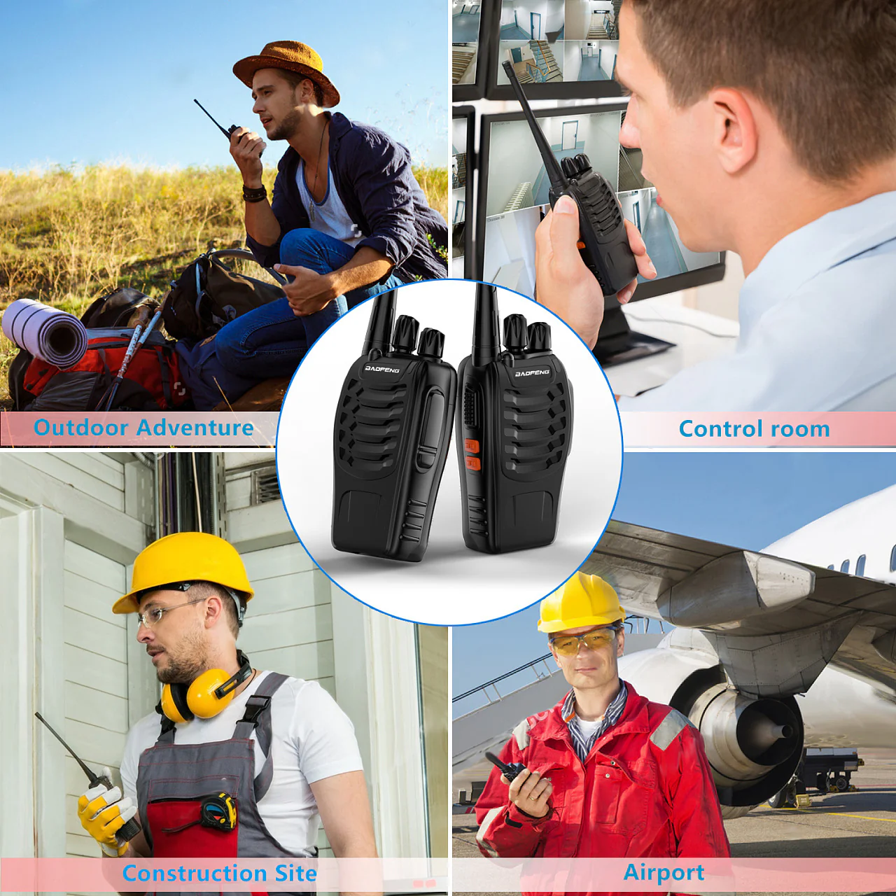 Baofeng BF-888S [6 Pack] | UHF |  5W | 16CH | CTCSS/DCS | Flashlight - Image 10