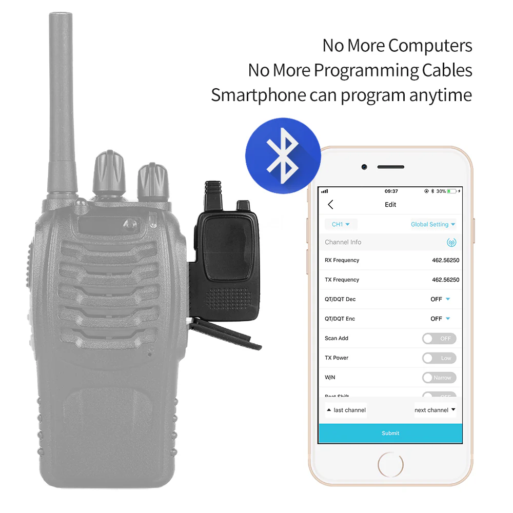 AS001 Wireless Bluetooth Programming Adaptor For Baofeng-888S [DISCONTINUED] - Image 7