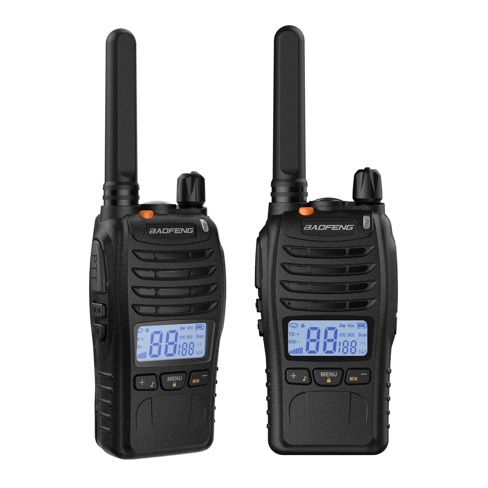 Baofeng BF-88ST Pro [3 Pack] FRS Radio | License-Free | NOAA | VOX | Dual Watch | USB Charger - Image 9