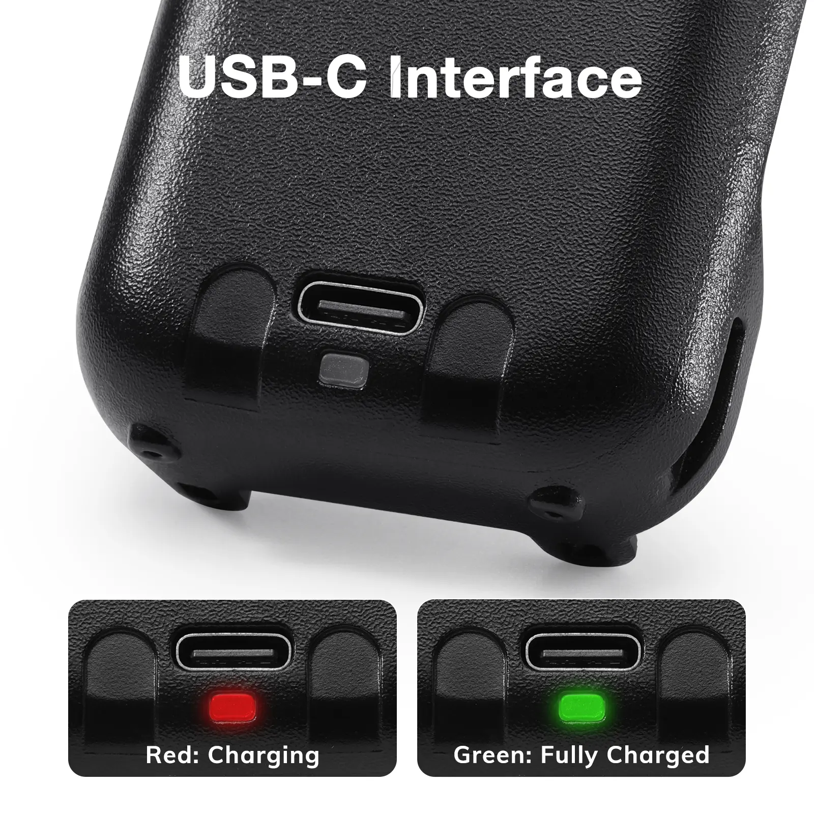 BAOFENG BL-5RMINI 1600mAh Battery | USB-C Charging | for UV-5R Mini & UV-5G Mini - Image 7