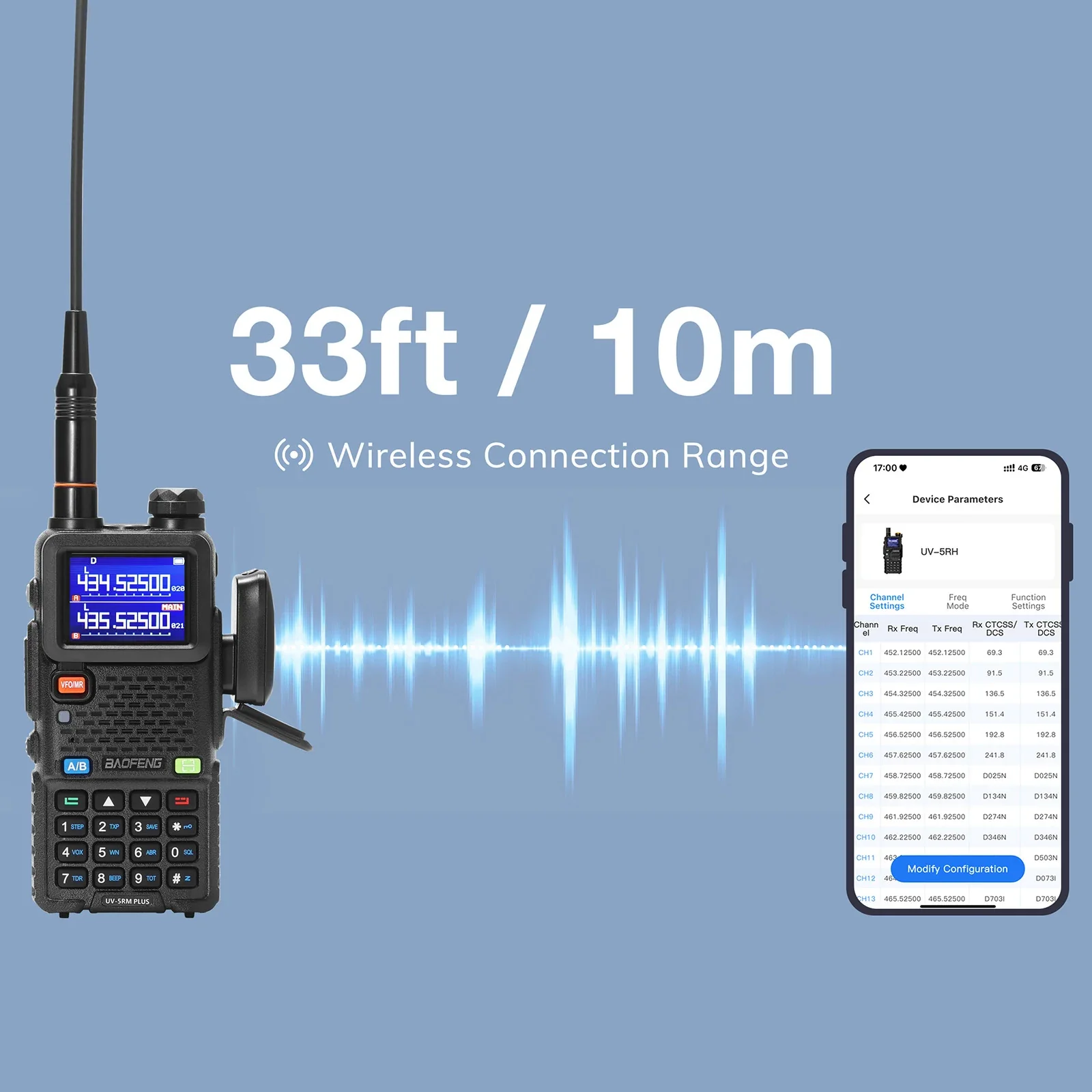 Baofeng BT-A1D Wireless Programming Adapter | BT APP Radio Programmer | UV-5R/UV-5RM PLUS/BF-888S/K5 Plus | Fast Channel Setup - Image 8