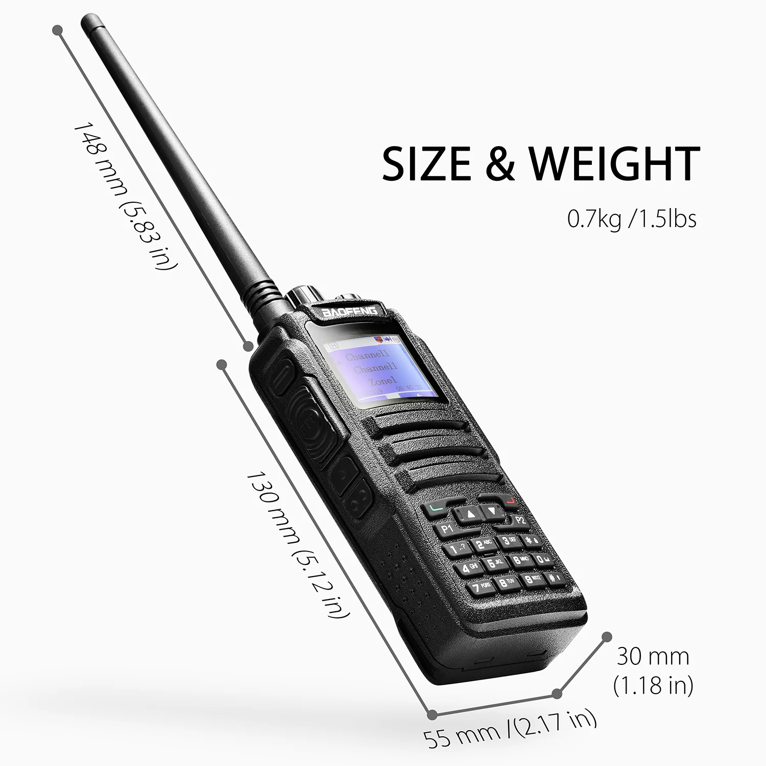 Baofeng DM-1701 DMR [OPEN BOX] - Image 4