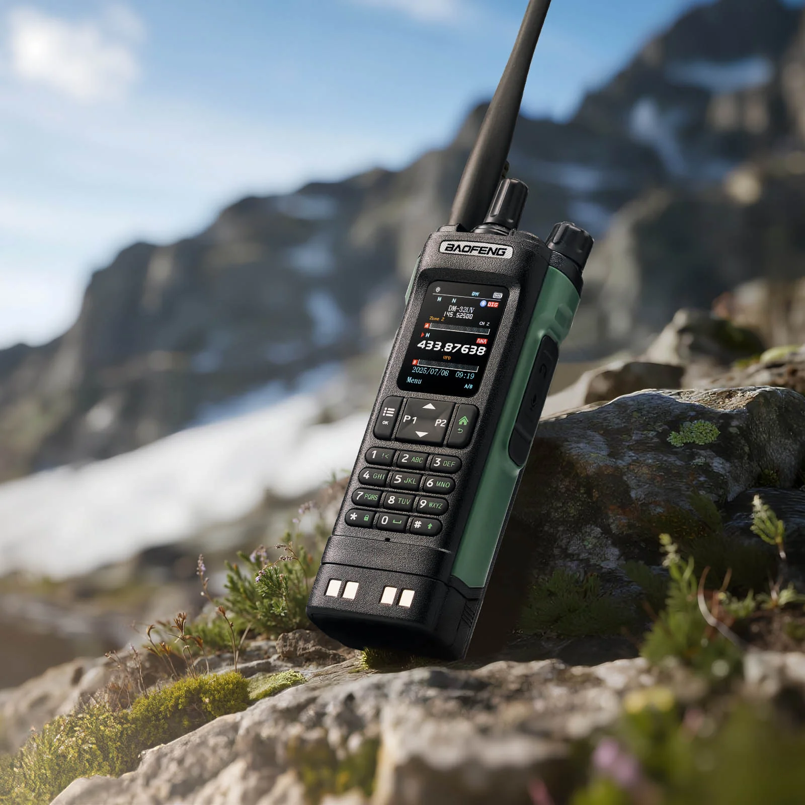 Baofeng DM-32UV 10W DMR Ham Radio  | GPS & Digital APRS | UHF/VHF/AM/FM/NOAA | NOAA Alert | Tier II Dual Slot | 2” Color Display | 4K Channels | 50K Contacts - Image 10