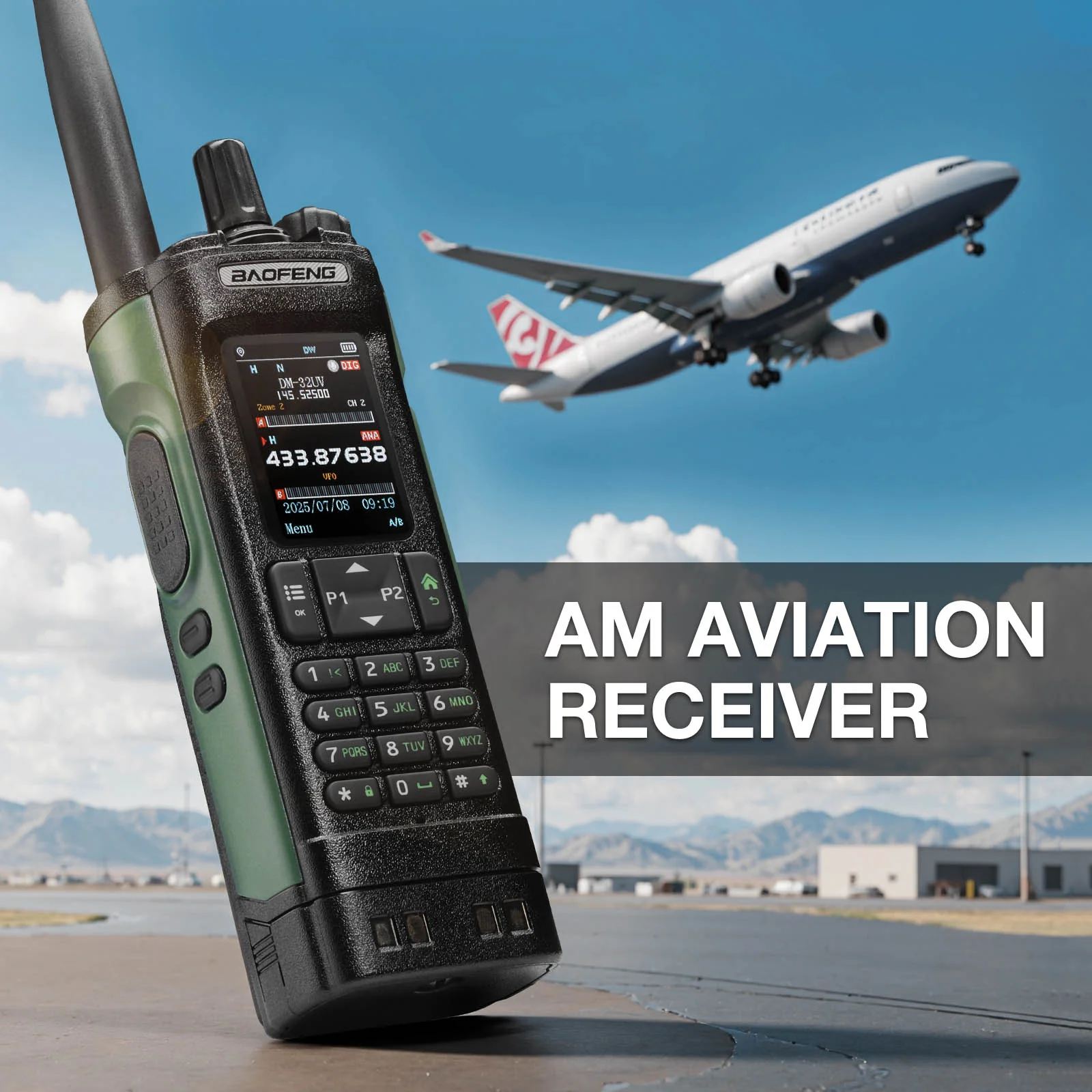 Baofeng DM-32UV 10W DMR Ham Radio  | GPS & Digital APRS | UHF/VHF/AM/FM/NOAA | NOAA Alert | Tier II Dual Slot | 2” Color Display | 4K Channels | 50K Contacts - Image 12