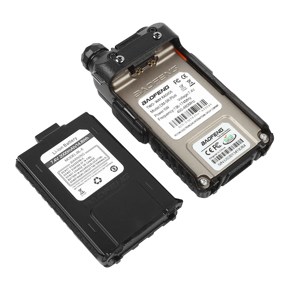 Baofeng DM-5R Plus Dual Band DMR Digital Two Way Radio [DISCONTINUED] - Image 6