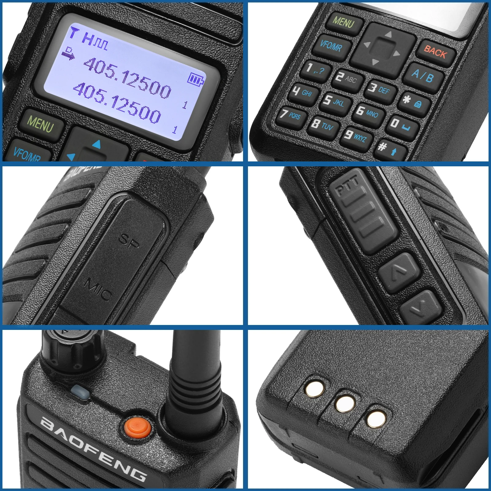 Baofeng DR-1801UV DMR Radio | 5W/1W | Analog & Digital | VHF & UHF | VFO | SMS | Dual Time Slot [DISCONTINUED] - Image 3