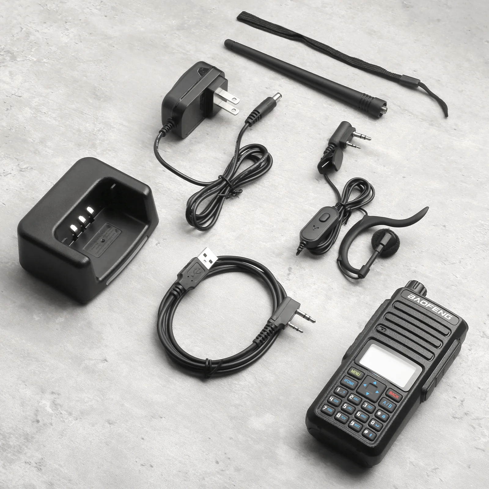 Baofeng DR-1801UV DMR Radio | 5W/1W | Analog & Digital | VHF & UHF | VFO | SMS | Dual Time Slot [DISCONTINUED] - Image 8