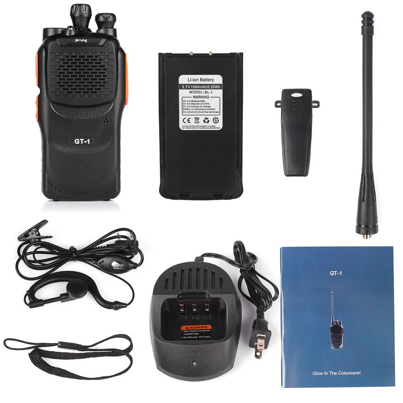 Baofeng GT-1 | UHF | 5W | 16CH | Flashlight | FM Function Two-Way Radio - Image 11