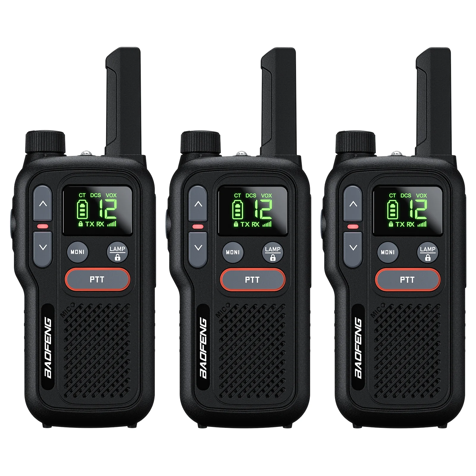 Baofeng GT-18 FRS/PMR Radio | License-free | USB Charging | Dual PTT | VOX | Flashlight - Image 8
