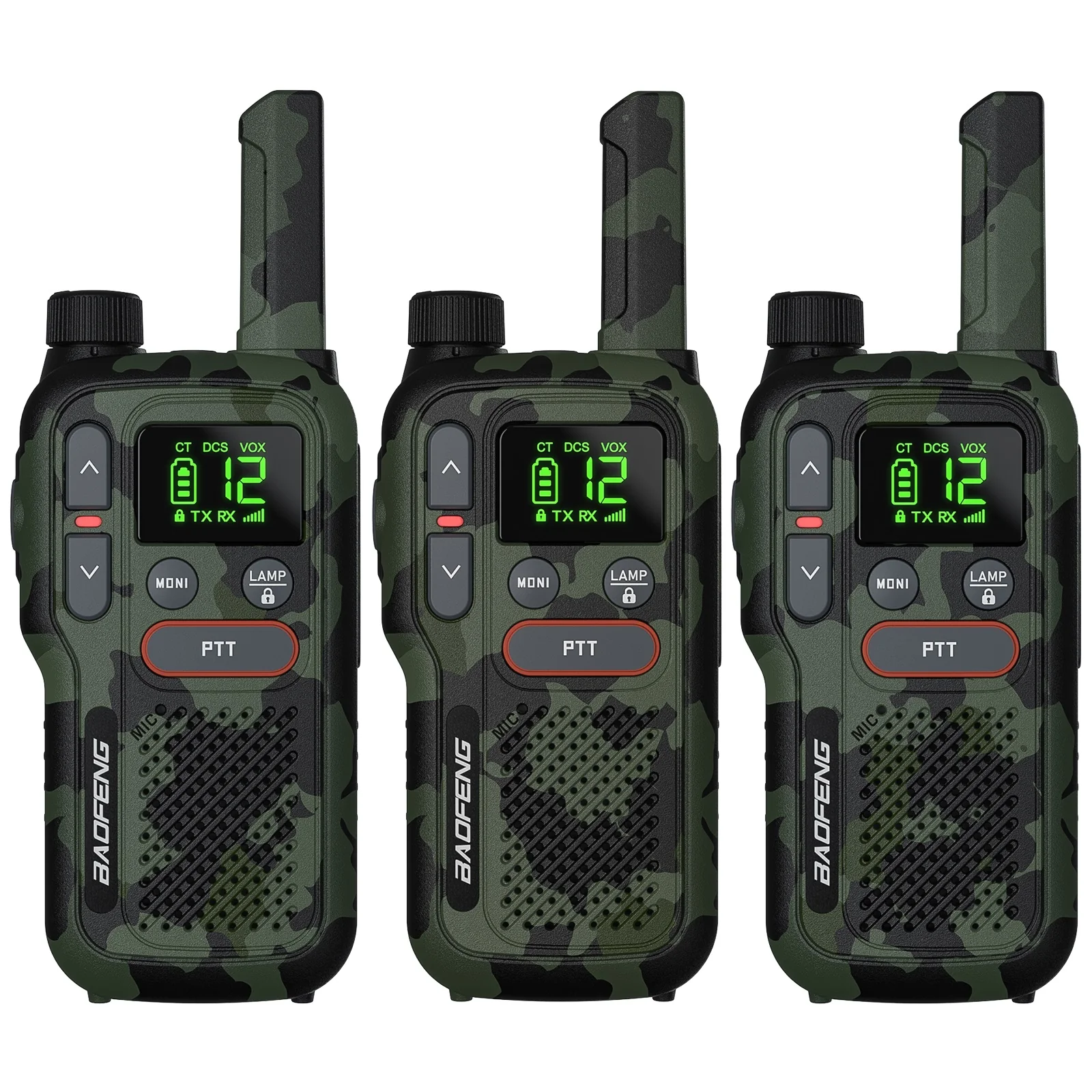 Baofeng GT-18 FRS/PMR Radio | License-free | USB Charging | Dual PTT | VOX | Flashlight - Image 9