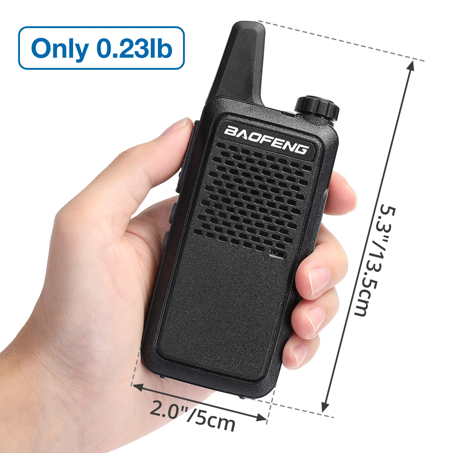 Baofeng GT-22 2W/0.5W FRS/PMR Radio - Image 5