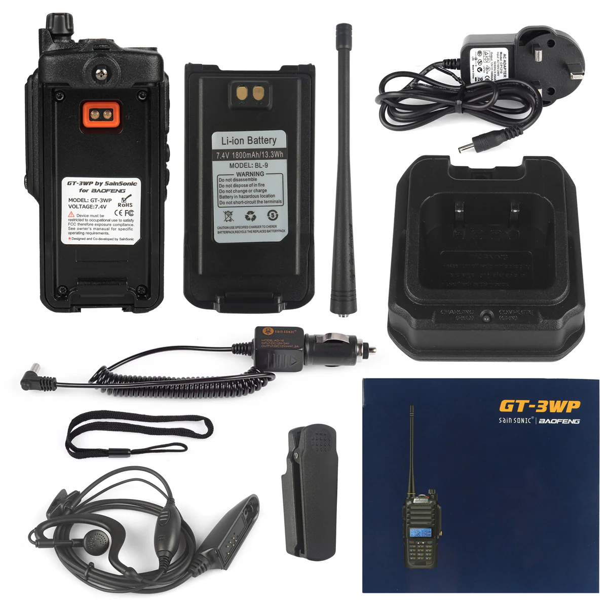 Baofeng GT-3WP Waterproof Two Way Radio + Programming Cable [DISCONTINUED] - Image 9