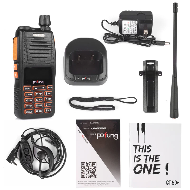 Baofeng GT-5 Dual Band Two-Way Radio + Speaker Mic [DISCONTINUED] - Image 11