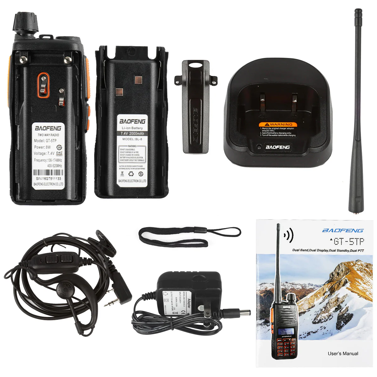 Baofeng GT-5TP Two-Way Radio + Programming Cable [DISCONTINUED] - Image 12