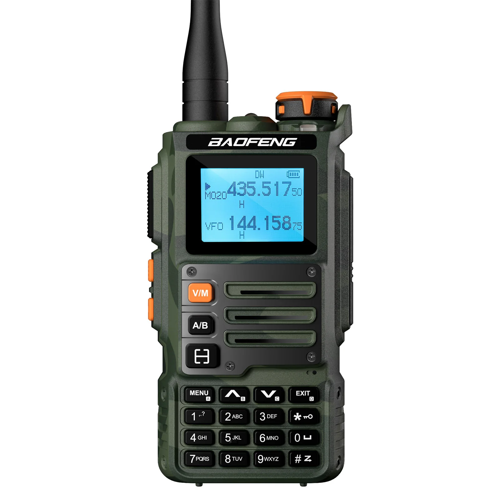Baofeng K63 Tri-band Radio | 6W |  999CH | VHF/UHF/1.25M/AM/FM/NOAA | 2600mAh Battery  | Wireless Freq Copy - Image 2