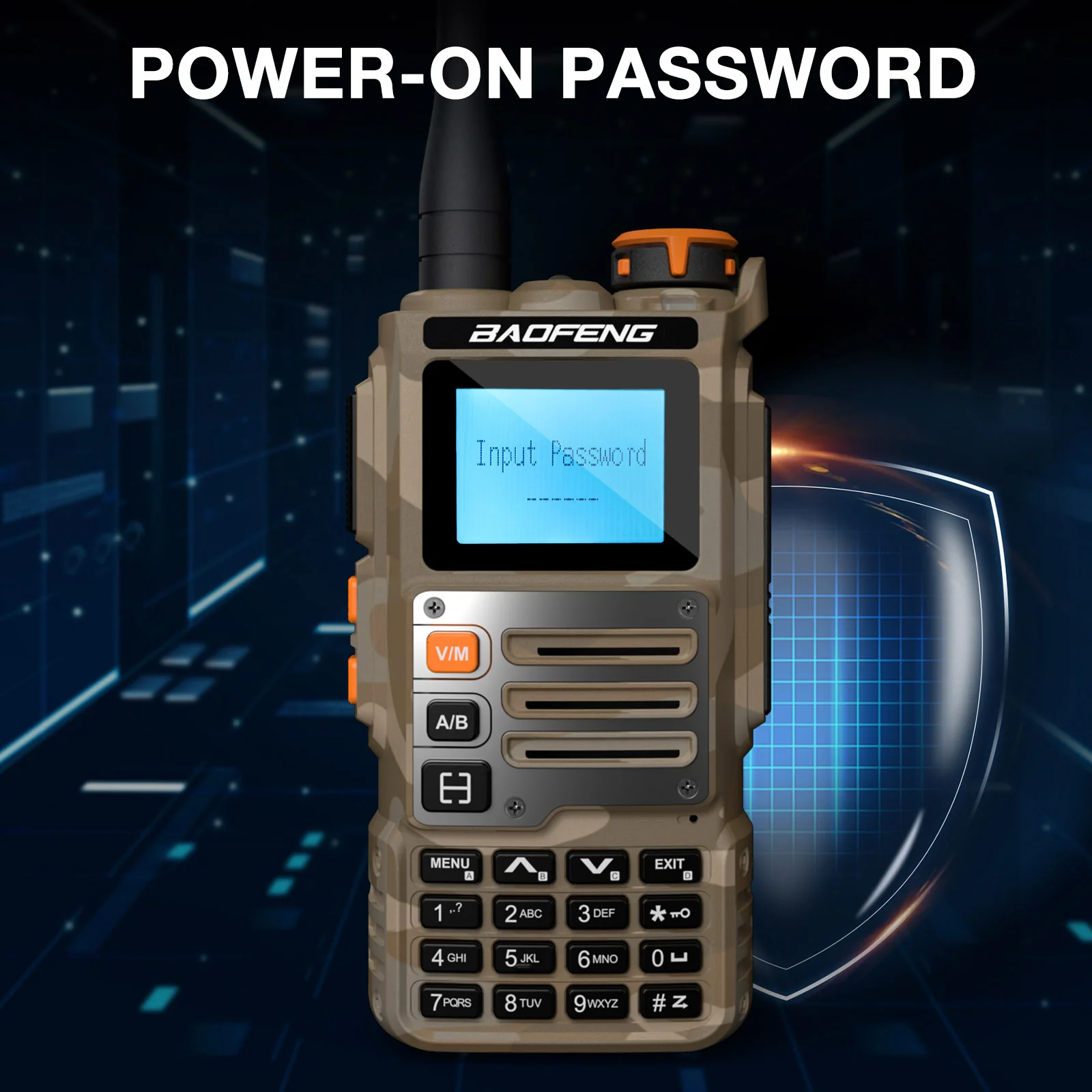 Baofeng K63 Tri-band Radio | 6W |  999CH | VHF/UHF/1.25M/AM/FM/NOAA | 2600mAh Battery  | Wireless Freq Copy - Image 6