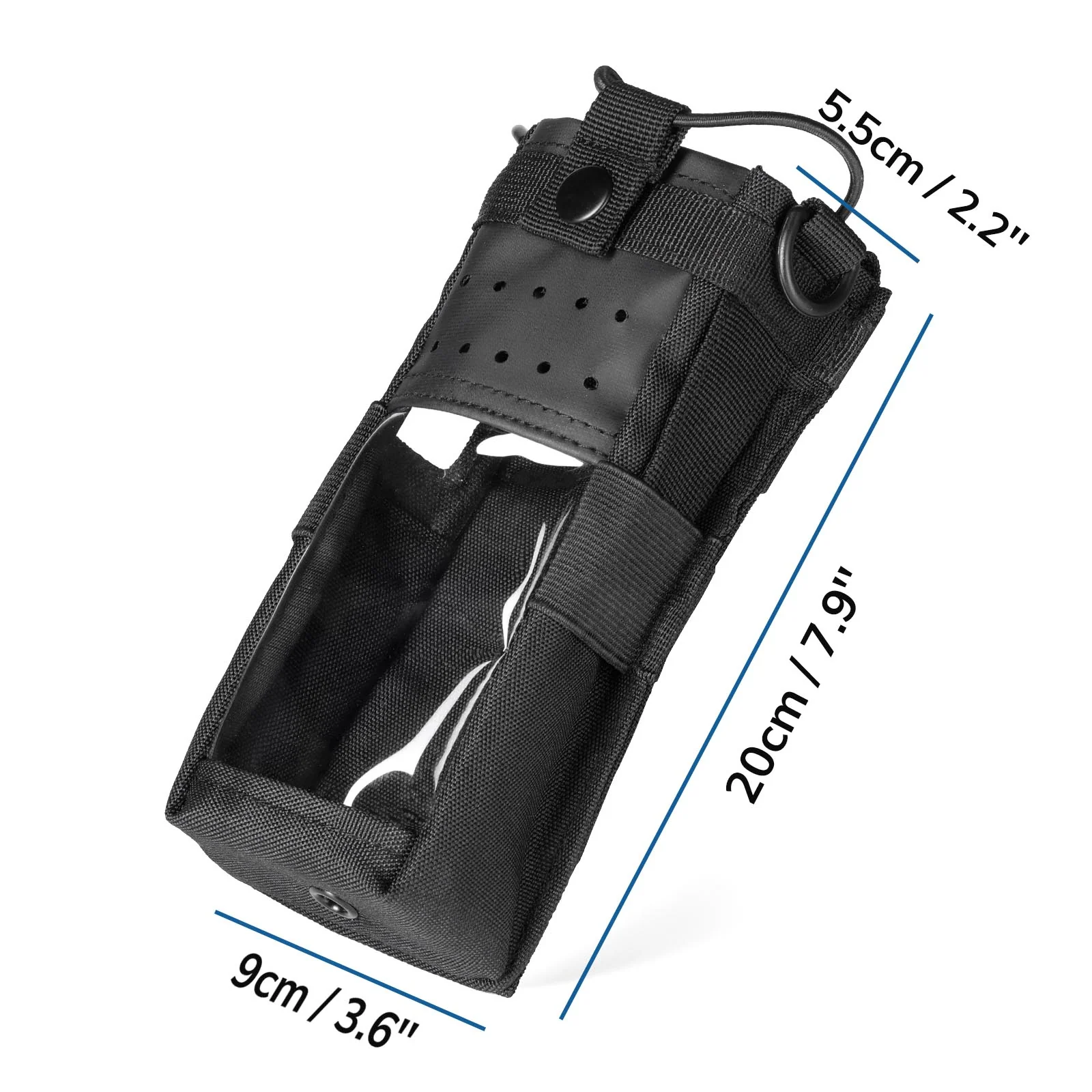 BAOFENG RCH-25 Nylon Radio Case Holder | Tactical Radio Case | For UV-25/UV-25 Plus - Image 6