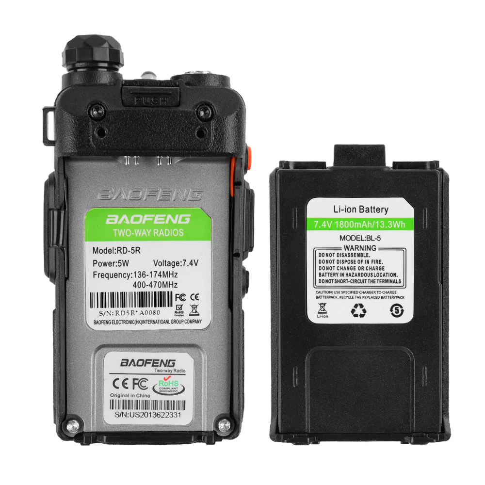 Radioddity x Baofeng RD-5R [OPEN BOX] - Image 6