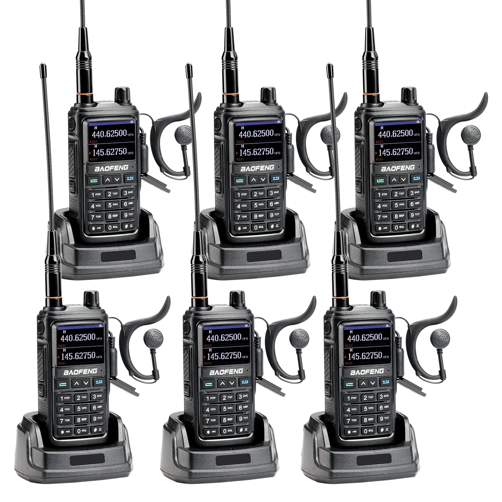 Baofeng UV-17R | Dual Band | 5W | 999 CH | Remote Frequency Copy | Color Screen | 1800mAh | NOAA FM RX - Image 8