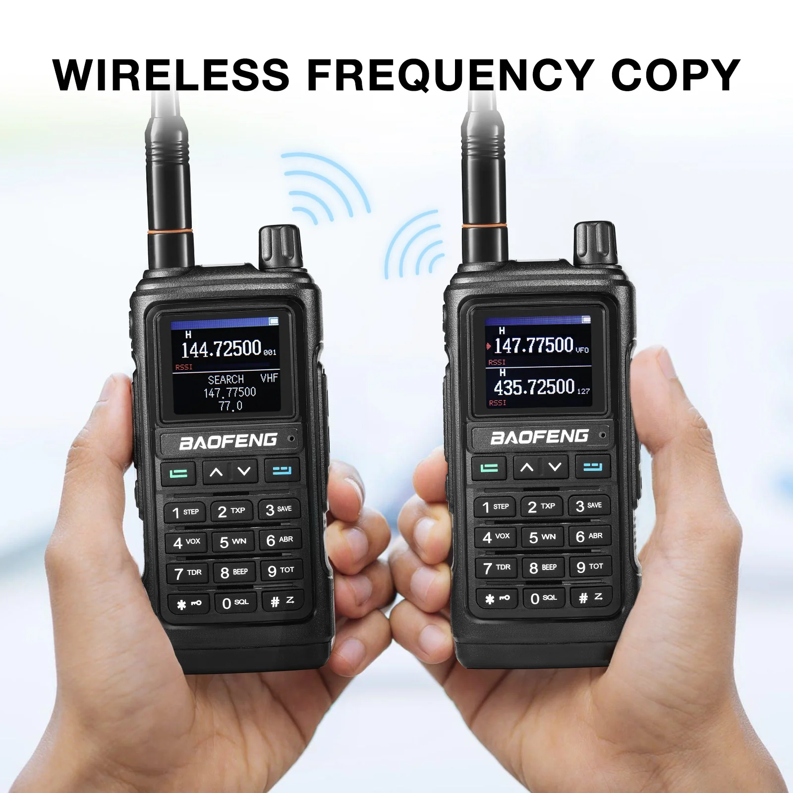 Baofeng UV-17R PLUS | Multi-Band | Airband | 5W | NOAA |  Wireless Frequency Copy | 2500MAH USB-C Battery | Support Chirp - Image 4