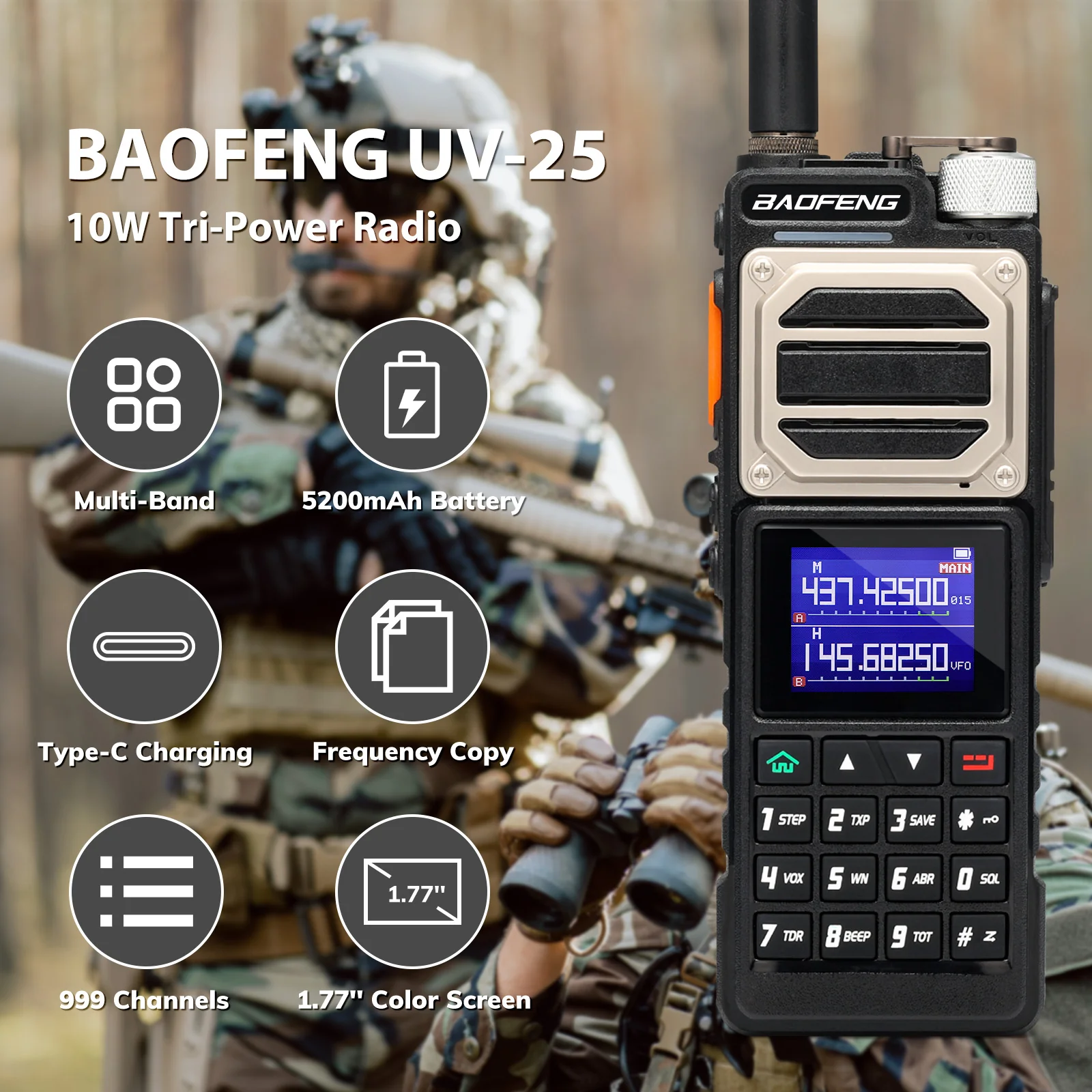 Baofeng UV-25   [OPEN BOX] - Image 3