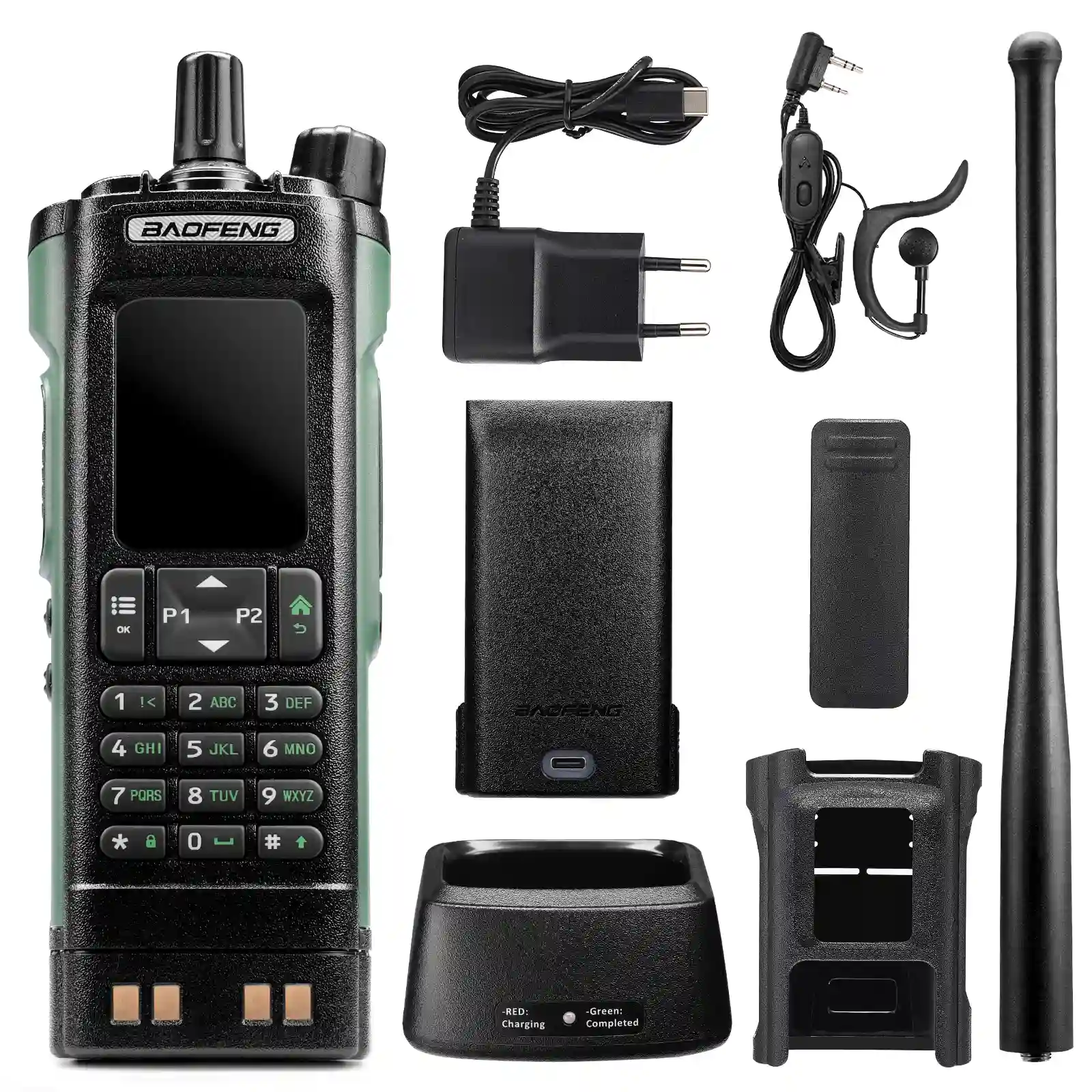Baofeng UV-32 Ham Radio | 10W | Multi-Band  | GPS | APP & CHIRP Programmable | 2.0” Large Color Display | 1000CHs | NOAA/Airband Receiver - Image 13