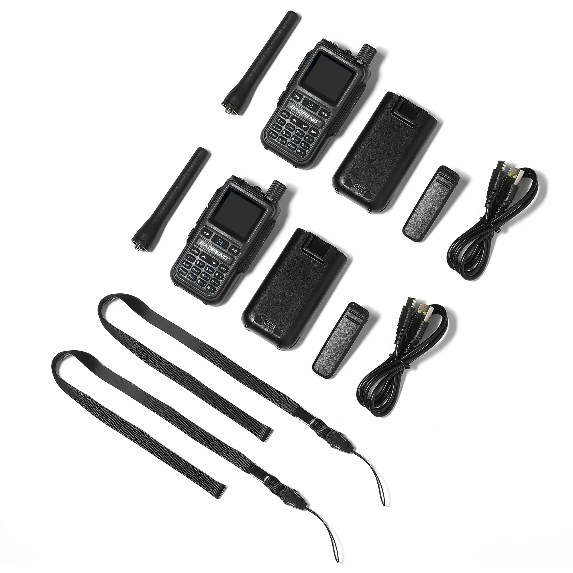 Baofeng UV-5G Mini GMRS Radio | 5W | APP Programming | 1.44 Inch Color Screen | 999CH | NOAA | USB-C Charging - Image 8