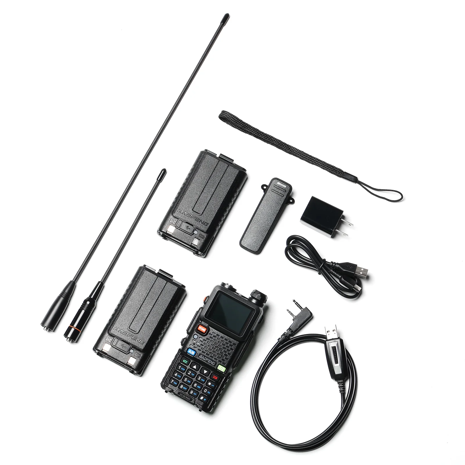 Baofeng UV-5G Plus GMRS Radio | 5W | 2500mAh USB-C Battery | Frequency Copy | 999 CH | NOAA | Support Chirp - Image 11