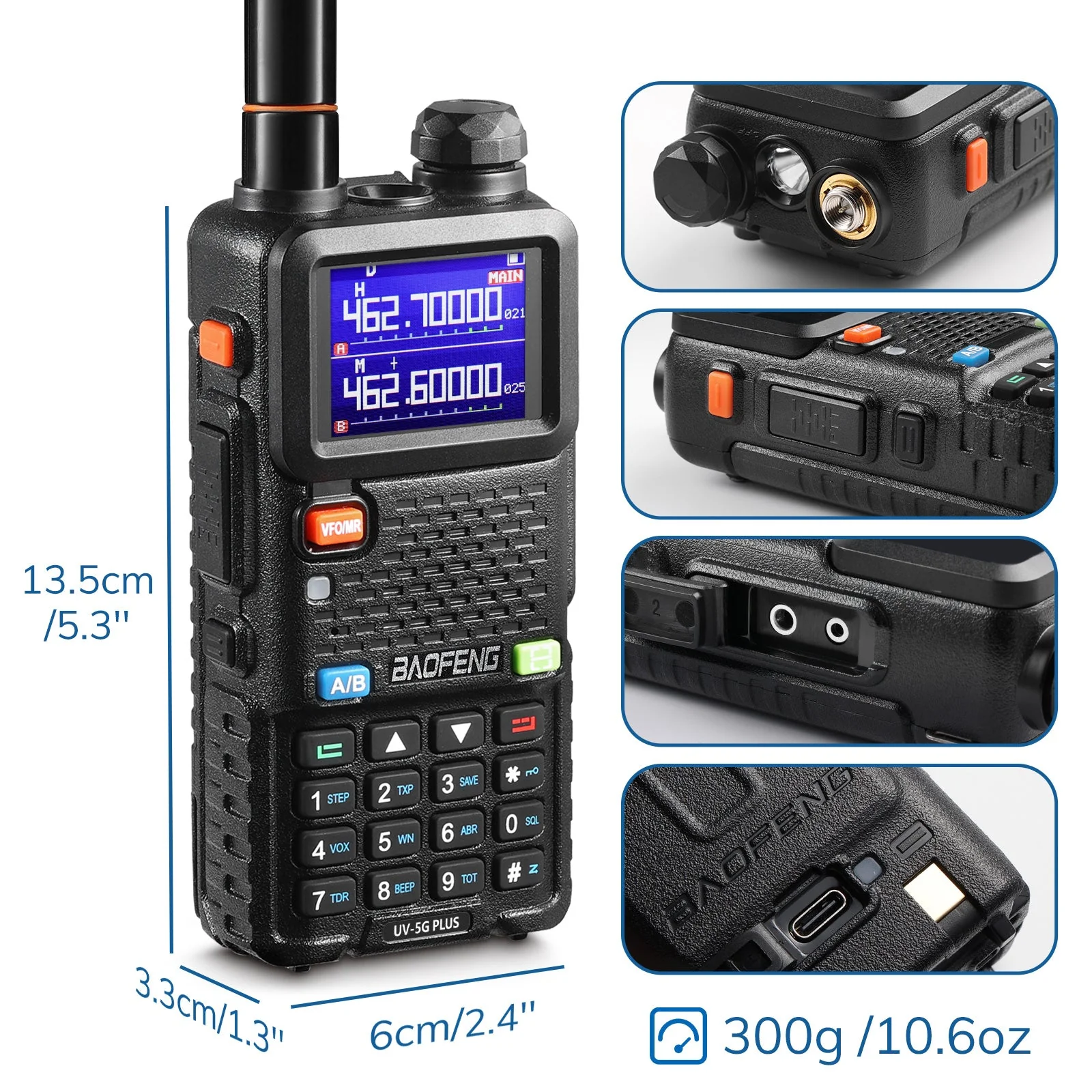 Baofeng UV-5G Plus GMRS Radio [OPEN BOX] - Image 4
