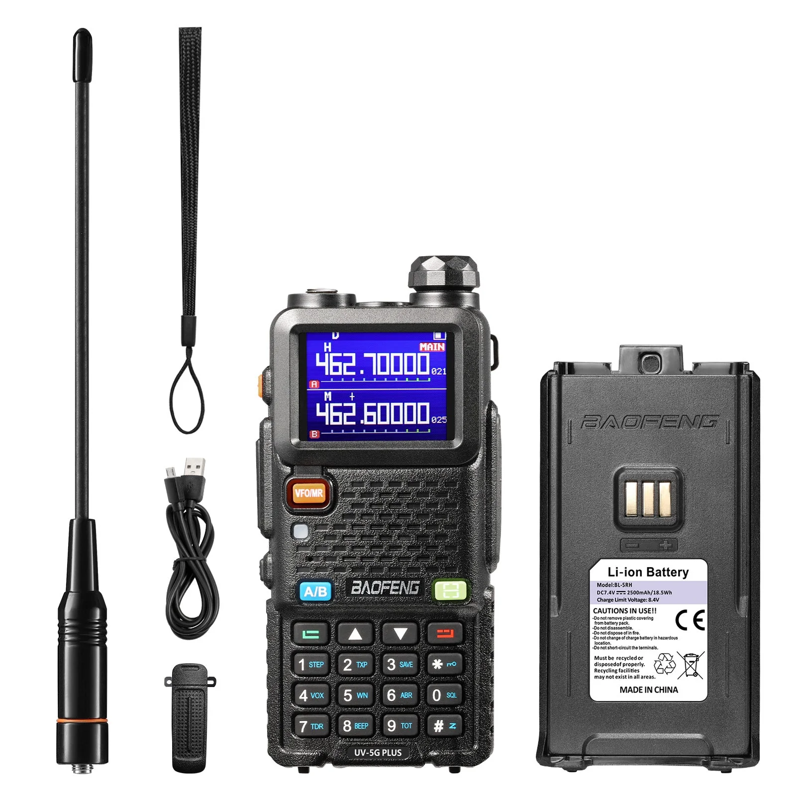 Baofeng UV-5G Plus GMRS Radio [OPEN BOX] - Image 8