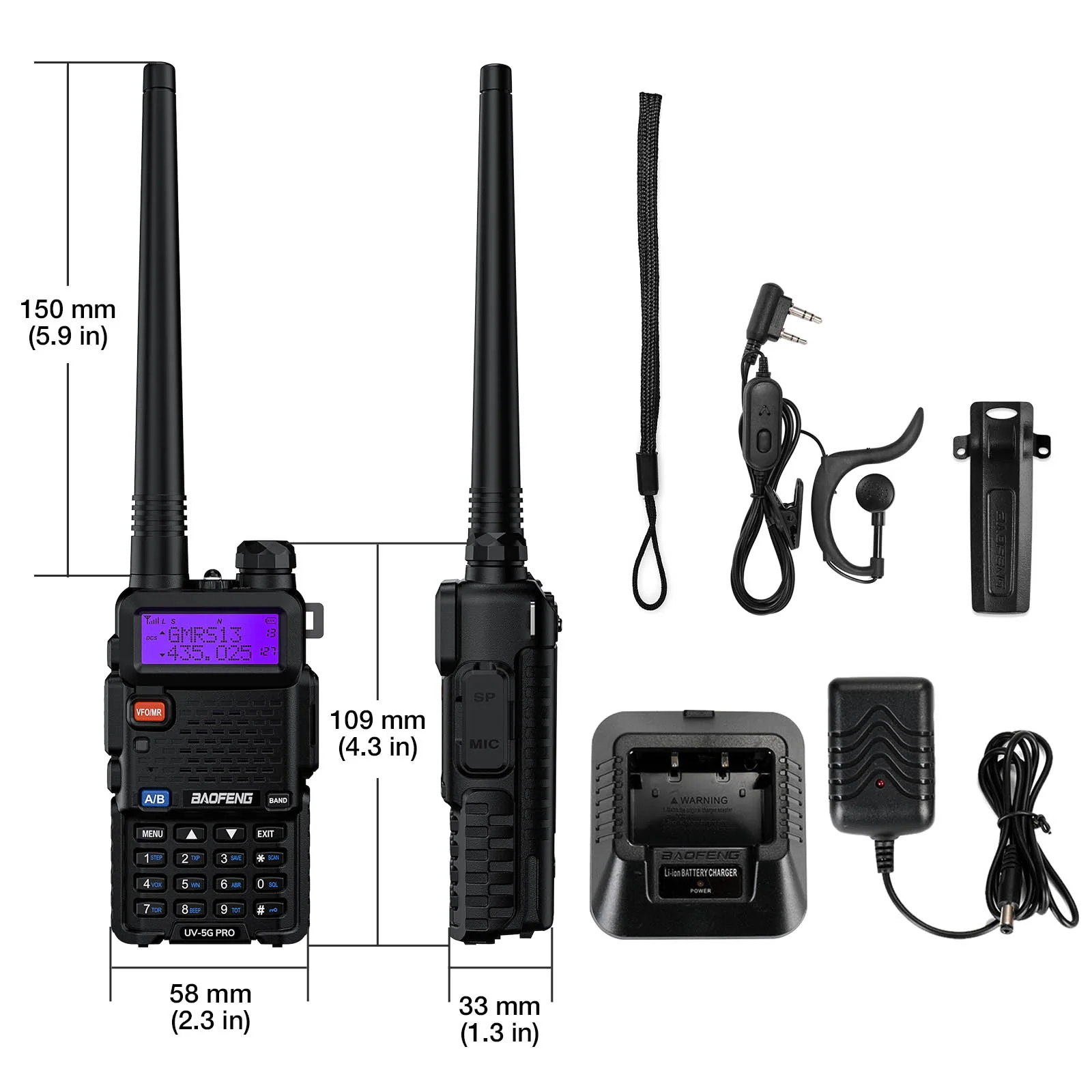 Baofeng UV-5G Pro [OPEN BOX] - Image 10