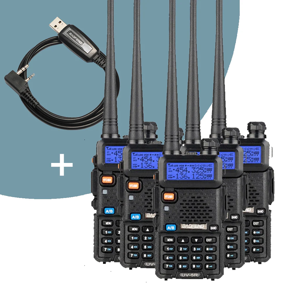 Baofeng UV-5R [5 Pack + Cable] - Image 16