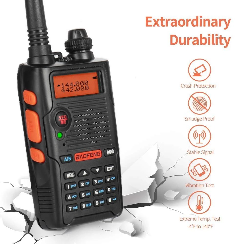 Baofeng x Radioddity UV-5R EX | Dual Band | 5W | FM Radio | VOX | Chirp [DISCONTINUED] - Image 2