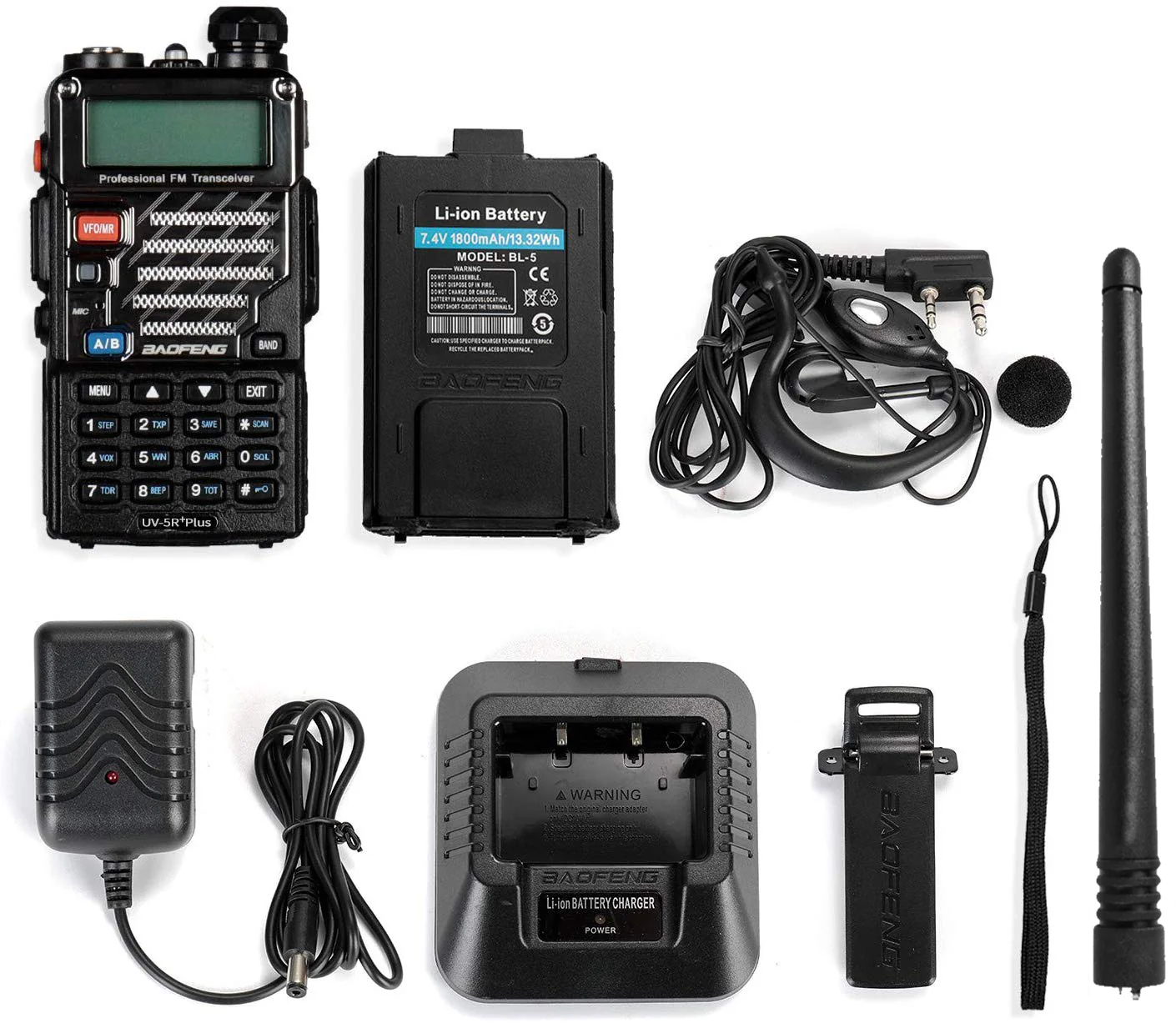 Baofeng UV-5R PLUS [5 Colors] | DUAL BAND | 4/1W | 128CH | FLASHLIGHT - Image 8