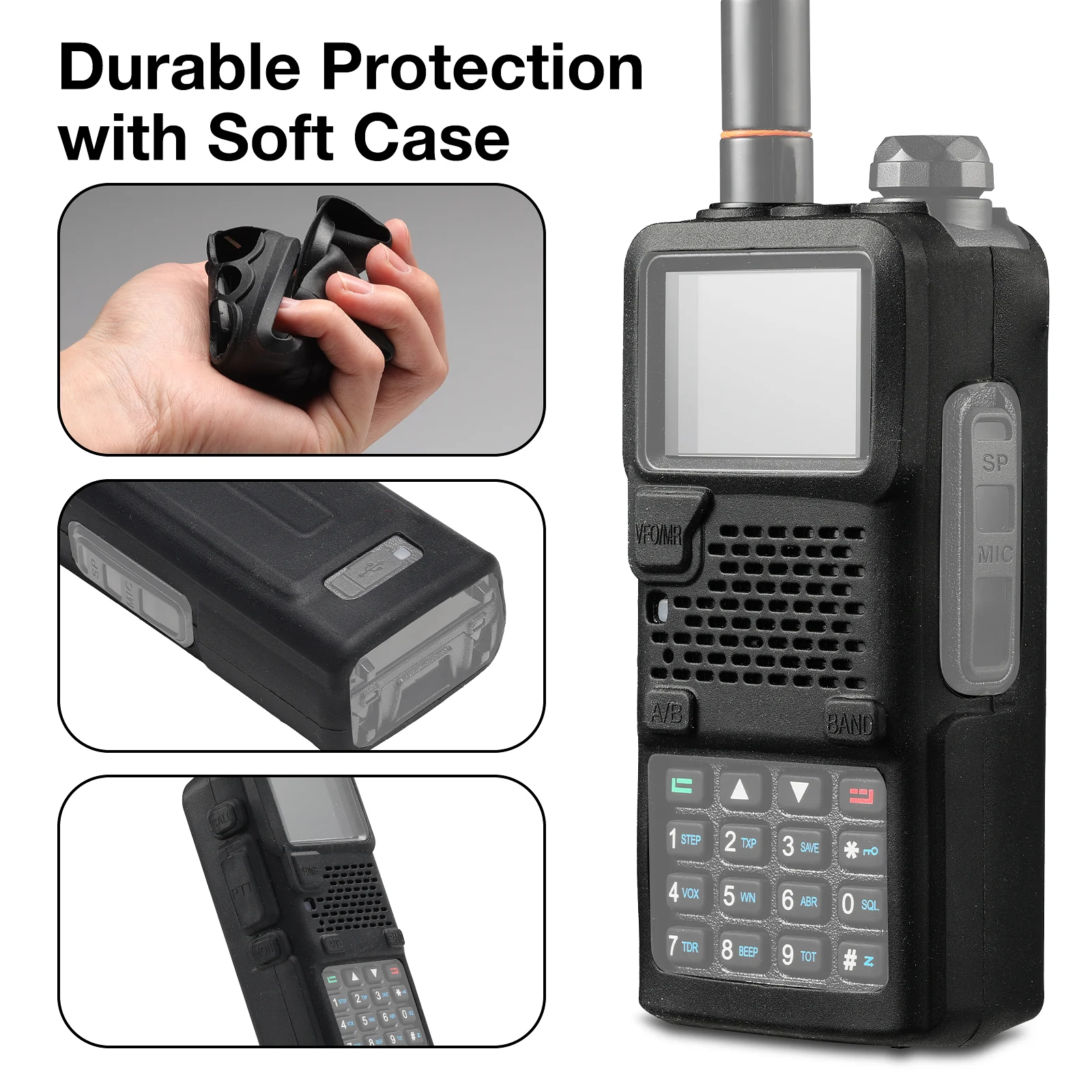 Baofeng UV-5RM Plus | Multi-Band | Airband | 10W | NOAA | 2500mAh Battery | USB-C Charging | Chirp Compatible - Image 9