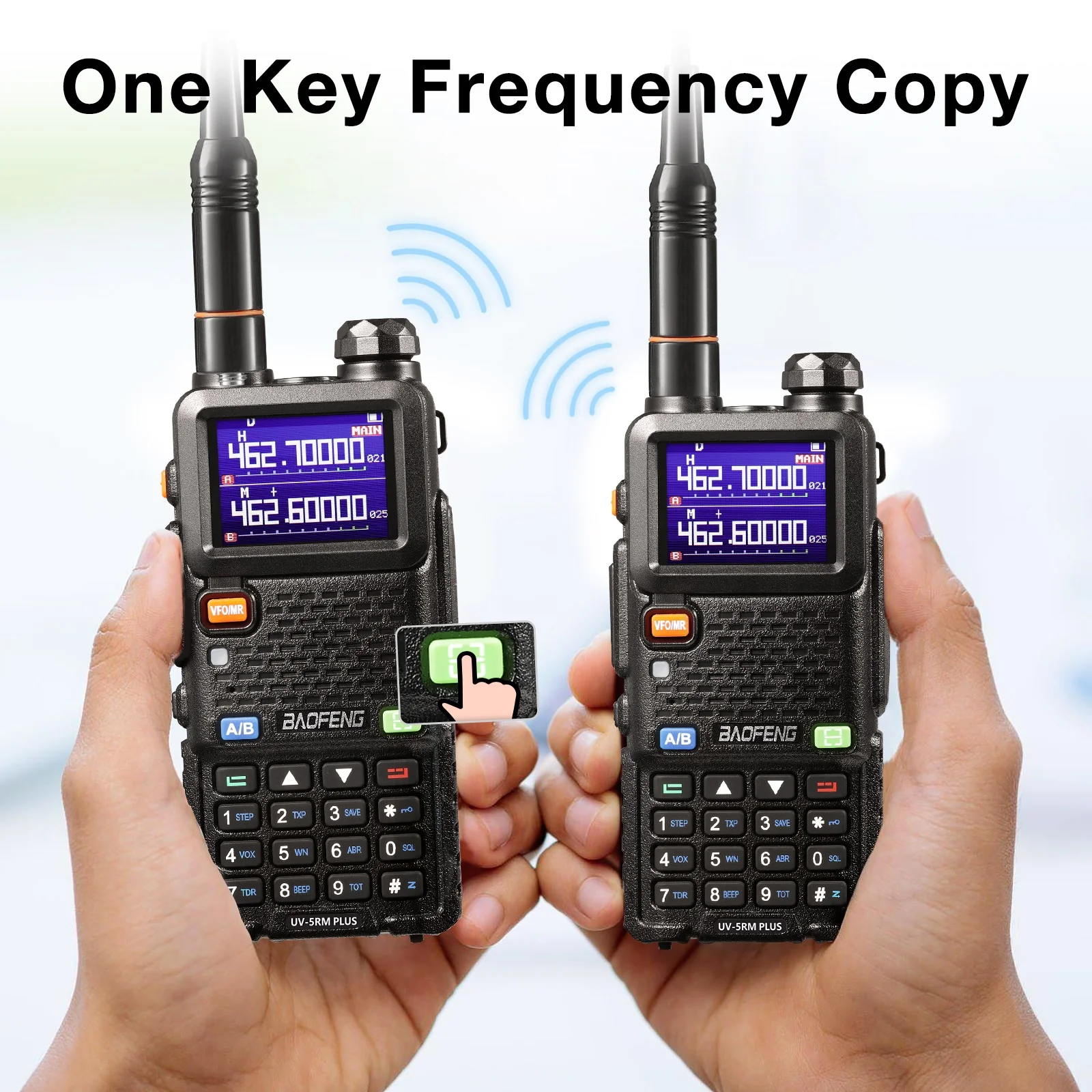 Baofeng UV-5RM Plus | Multi-Band | Airband | 10W | NOAA | 2500mAh Battery | USB-C Charging | Chirp Compatible - Image 3