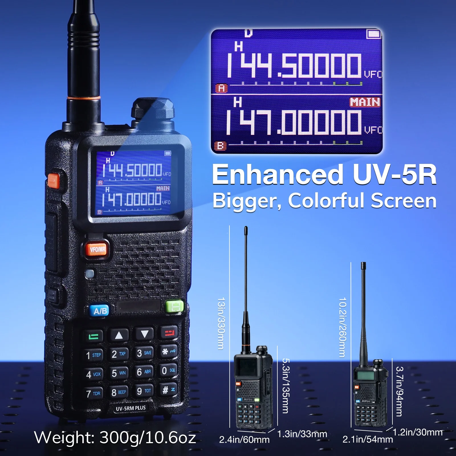 Baofeng UV-5RM Plus | Multi-Band | Airband | 10W | NOAA | 2500mAh Battery | USB-C Charging | Chirp Compatible - Image 4