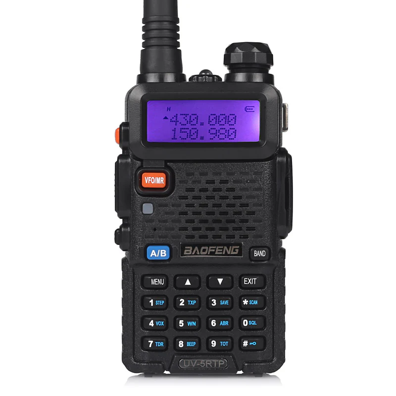 Baofeng UV-5RTP [2 Pack + 2 Speaker + Cable] | Dual Band | 8W/4W/1W | Tri-power - Image 4