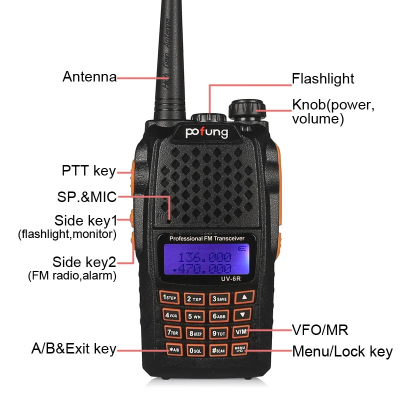 Baofeng UV-6R Dual Band Two-Way Radio [DISCONTINUED] - Image 3