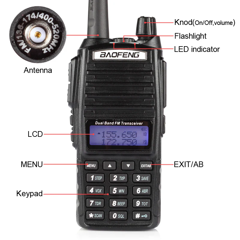 Baofeng UV-82L + Cable + Speaker [DISCONTINUED] - Image 3