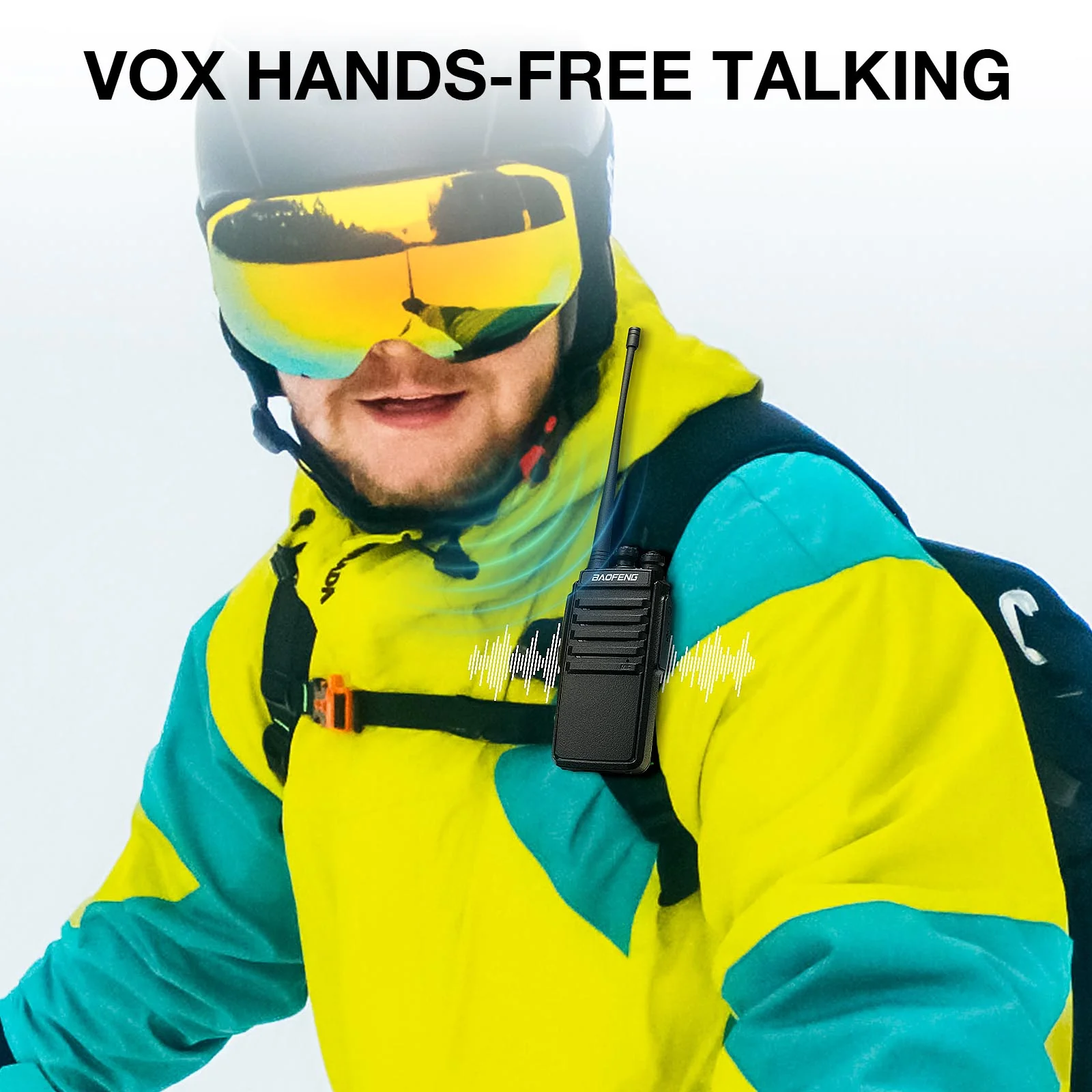 Baofeng V1D Two Way Radio | UHF | Noise Reduction | Frequency Copy |  Privacy Encryption | VOX | 4 Pack - Image 8