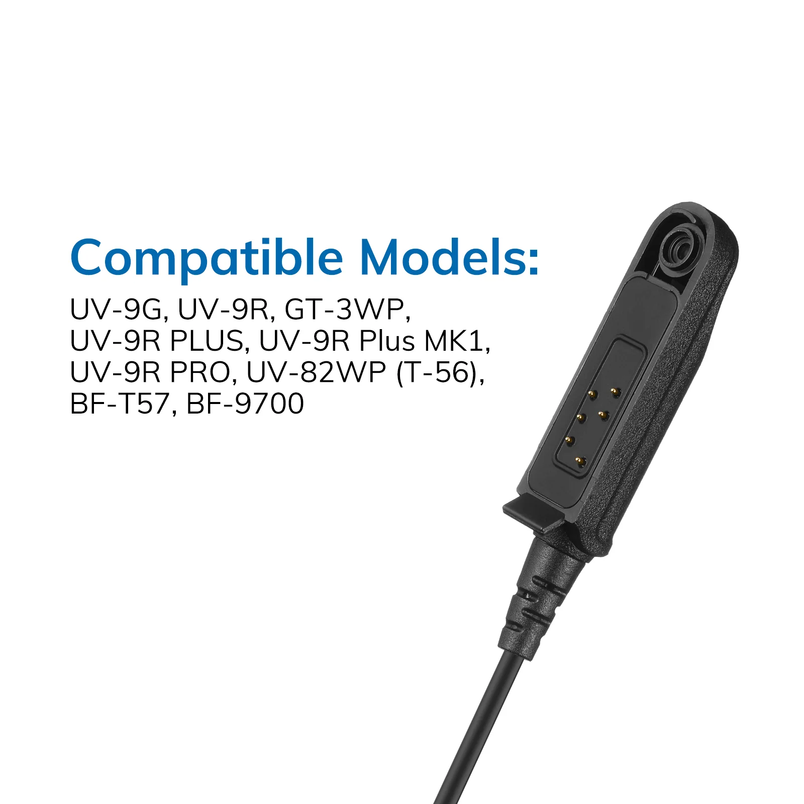 Baofeng Waterproof Shoulder Speaker Mic | UV-9G GT-3WP BF-9700 UV-9R UV-82WP - Image 6