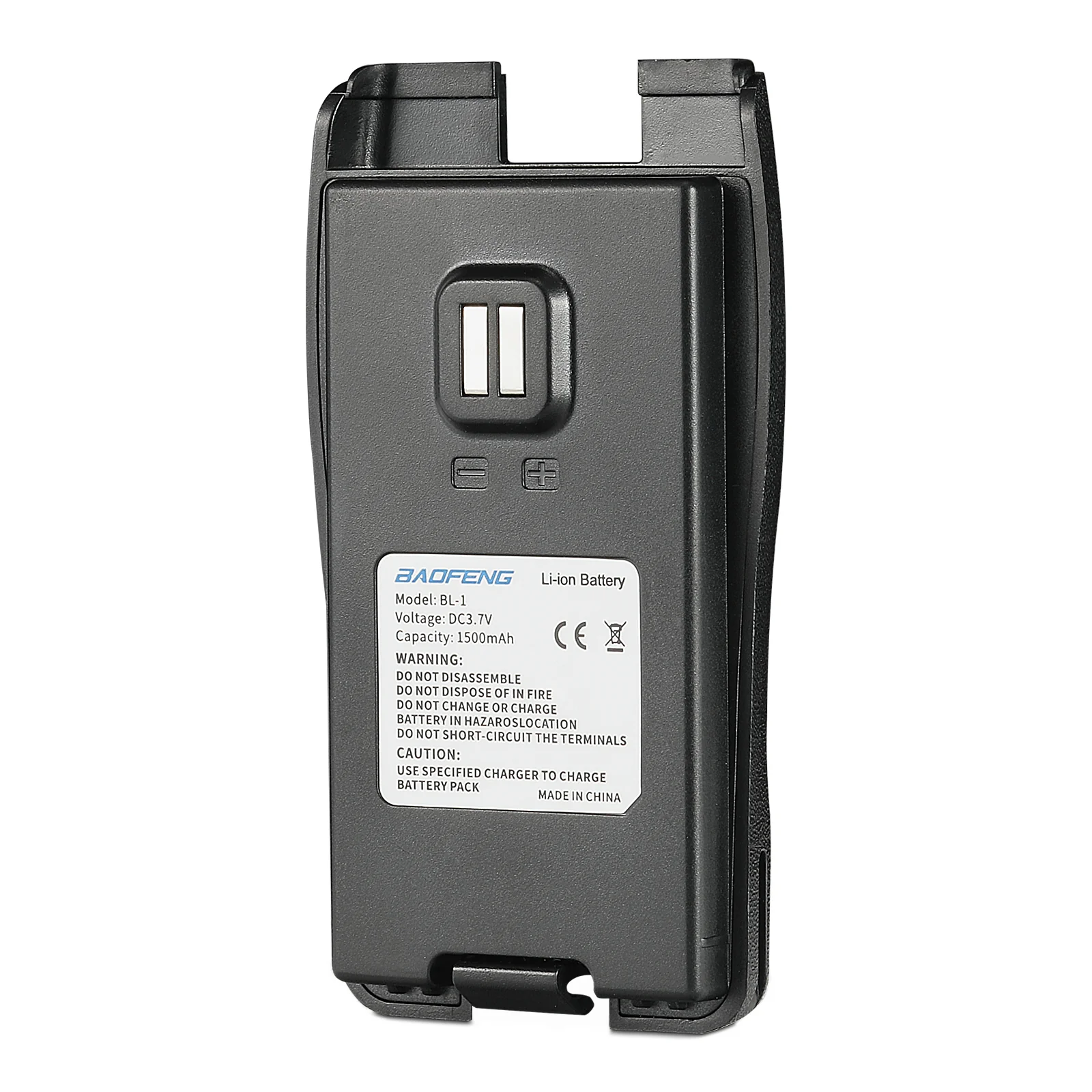1500mAh Battery for Baofeng BF-88ST [2 Pack] - Image 4