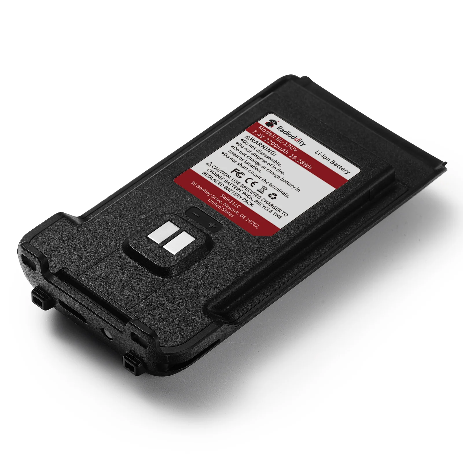 2200mAh Battery for Radioddity GM-30 | USB Type-C Charging - Image 3